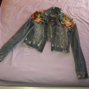 Embroider Jean Jacket